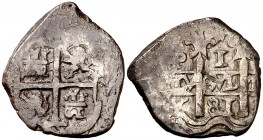 1681. Carlos II. Potosí. V. 1 real. (Cal. 719). 2,93 g. Rayitas. MBC-.
