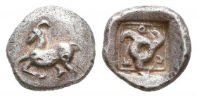 Dynasts of Lycia, c. 480-440 BC. AR 

Condition: Very Fine

Weight: 0,6 gr
Diameter: 9,1 mm