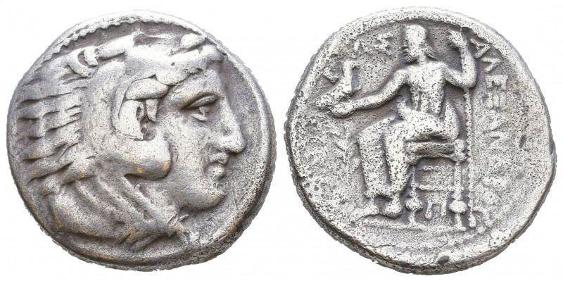 MACEDONIAN KINGDOM. Alexander III the Great (336-323 BC). AR tetradrachm 

Condi...