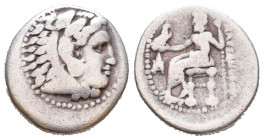 MACEDONIAN KINGDOM. Alexander III the Great (336-323 BC). AR Drachm.

Condition: Very Fine

Weight: 3,9 gr
Diameter: 17,5 mm