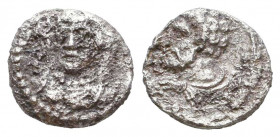 Greek Obol, Ca. 350-300 BC. AR.

Condition: Very Fine

Weight: 0,5 gr
Diameter: 9,7 mm