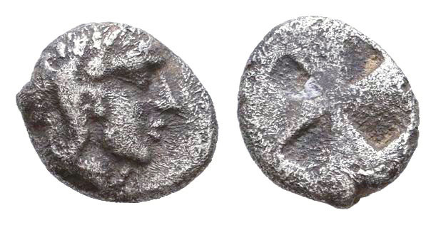 Greek Obol, Ca. 350-300 BC. AR.

Condition: Very Fine

Weight: 0,3 gr
Diameter: ...