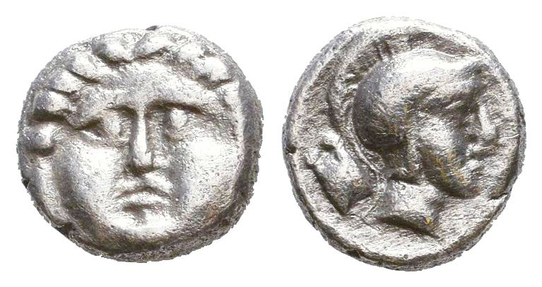 Greek Obol, Ca. 350-300 BC. AR.

Condition: Very Fine

Weight: 0,9 gr
Diameter: ...