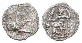 Greek Obol, Ca. 350-300 BC. AR.

Condition: Very Fine

Weight: 0,6 gr
Diameter: 11,5 mm