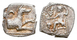 Greek Obol, Ca. 350-300 BC. AR.

Condition: Very Fine

Weight: 0,7 gr
Diameter: 10,9 mm