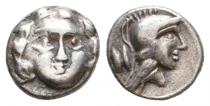 Greek Obol, Ca. 350-300 BC. AR.

Condition: Very Fine

Weight: 0,8 gr
Diameter: ...