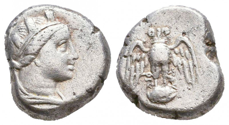 PONTOS, Amisos. Drachm. 435-370 BC

Condition: Very Fine

Weight: 3,7 gr
Diamete...