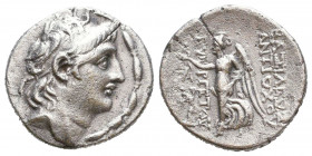 SELEUCID KINGDOM. Demetrius I Soter (162-150 BC). AR drachm

Condition: Very Fine

Weight: 3,8 gr
Diameter: 18,7 mm