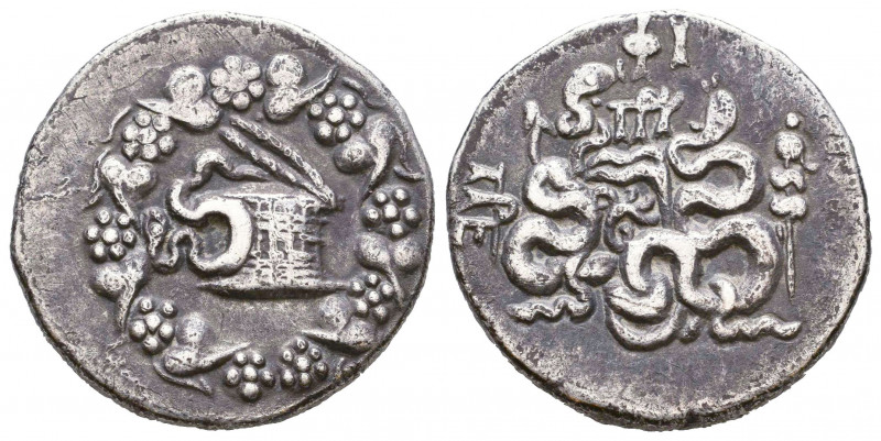 Mysia, Pergamon AR Cistophoric Tetradrachm. Circa 133-67 BC.

Condition: Very Fi...