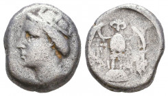 PONTOS, Amisos. Drachm. 435-370 BC

Condition: Very Fine

Weight: 3,7 gr
Diameter: 15,8 mm
