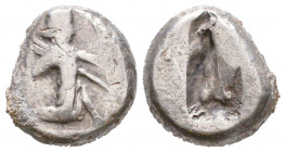 PERSIA, Achaemenid Empire. Time of Xerxes II to Artaxerxes II. Circa 455-420 BC. AR Siglos.

Condition: Very Fine

Weight: 5,6 gr
Diameter: 15,6 mm