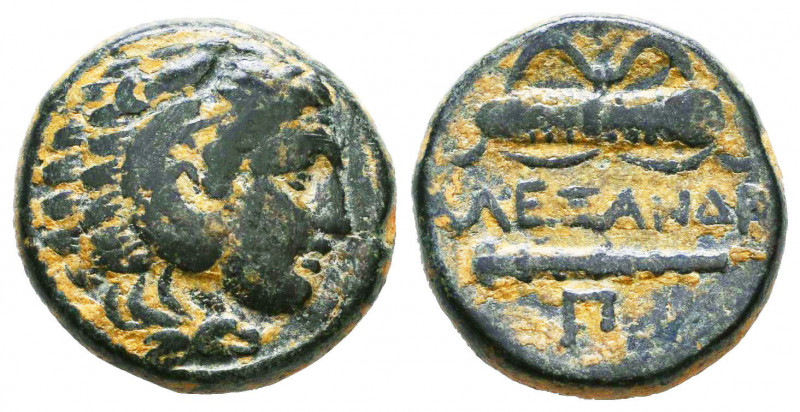 KINGS OF MACEDON. Alexander III 'the Great' (336-323 BC). Ae. 

Condition: Very ...