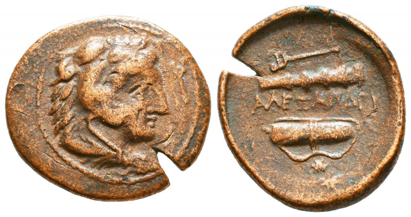 KINGS OF MACEDON. Alexander III 'the Great' (336-323 BC). Ae. 

Condition: Very ...