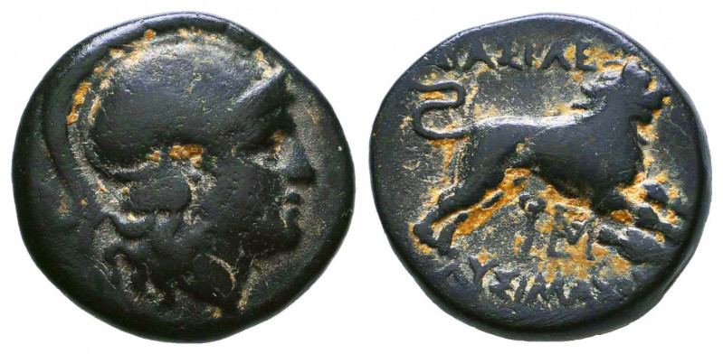 KINGS of THRACE, Macedonian. Lysimachos. 305-281 BC. Æ 

Condition: Very Fine

W...