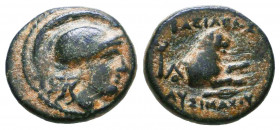 KINGS of THRACE, Macedonian. Lysimachos. 305-281 BC. Æ 

Condition: Very Fine

Weight: 2,6 gr
Diameter: 14,9 mm
