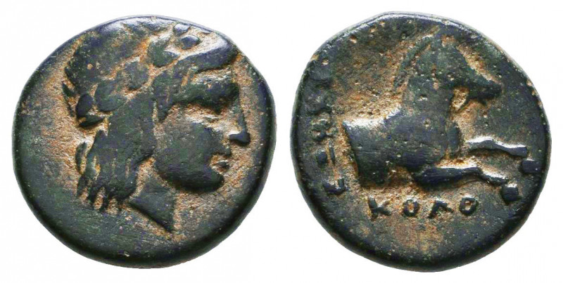 IONIA, Kolophon. Circa 360-330 BC. Æ 

Condition: Very Fine

Weight: 2 gr
Diamet...