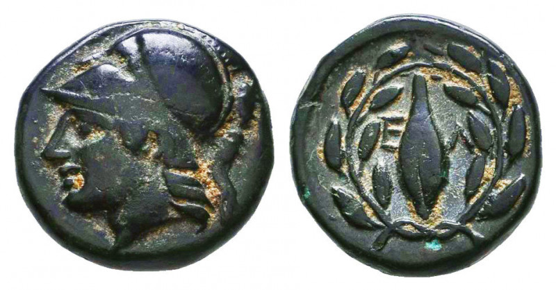 Aeolis. Elaia 400 BC. Bronze Æ 

Condition: Very Fine

Weight: 1,4 gr
Diameter: ...