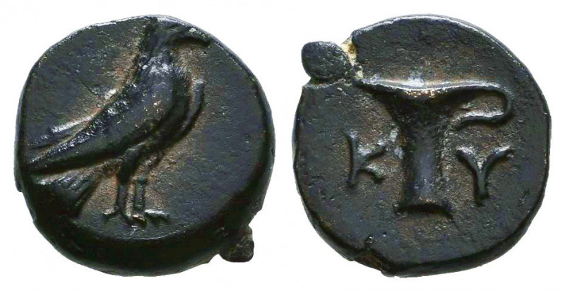 Aeolis. Kyme . 320-250 BC. Ae

Condition: Very Fine

Weight: 1,4 gr
Diameter: 12...