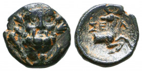 Pisidia. Selge. AE. 200-100 BC.

Condition: Very Fine

Weight: 2 gr
Diameter: 14,4 mm