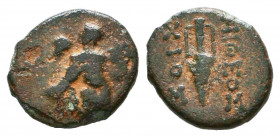 Ionia, Chios (after 84 BC), Æ 

Condition: Very Fine

Weight: 0,7 gr
Diameter: 11,3 mm