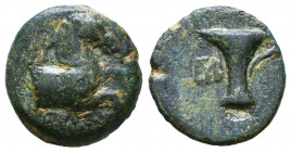 AEOLIS, Kyme. Circa 250-200 BC. Æ

Condition: Very Fine

Weight: 2,8 gr
Diameter: 16 mm