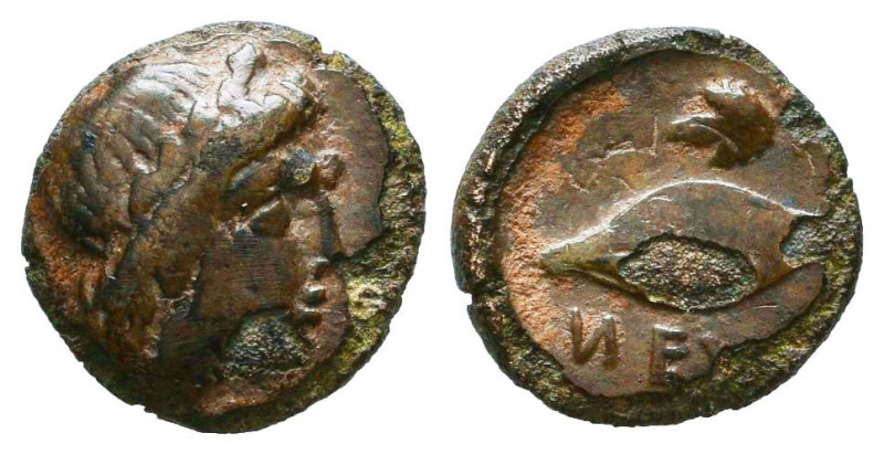 TROAS. Neandria. Ae (4th century BC).

Condition: Very Fine

Weight: 1 gr
Diamet...