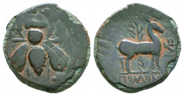 IONIA, Ephesos. Circa 200 BC. Æ

Condition: Very Fine

Weight: 3 gr
Diameter: 18,2 mm