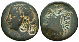 Kings of Bithynia. Prusias II (182-149 BC). Æ 

Condition: Very Fine

Weight: 10,1 gr
Diameter: 27,9 mm