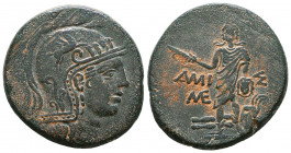 PONTOS, Amisos. Circa 100-95 BC. Æ

Condition: Very Fine

Weight: 18,5 gr
Diameter: 29,4 mm