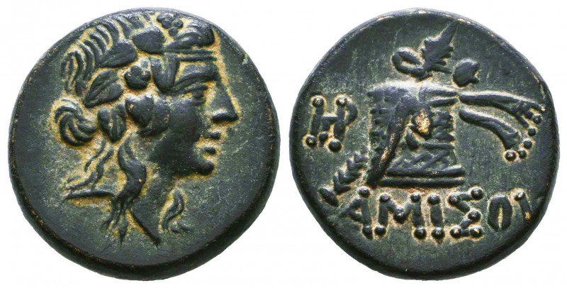 PONTOS, Amisos. Circa 100-95 BC. Æ

Condition: Very Fine

Weight: 8,3 gr
Diamete...