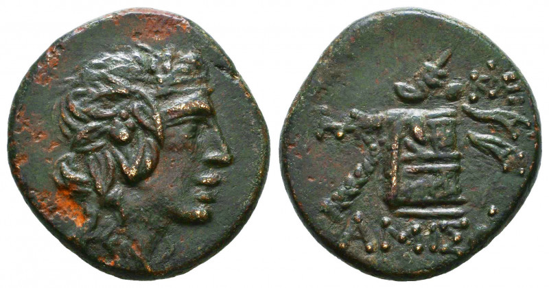 PONTOS, Amisos. Circa 100-95 BC. Æ

Condition: Very Fine

Weight: 7 gr
Diameter:...