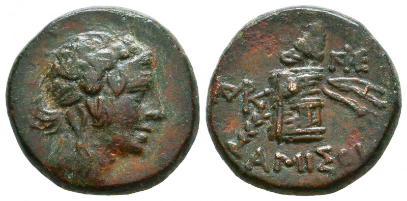 PONTOS, Amisos. Circa 100-95 BC. Æ

Condition: Very Fine

Weight: 9 gr
Diameter:...