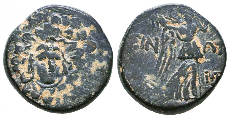 PAPHLAGONIA. Sinope. Ae (Circa 120-63 BC).

Condition: Very Fine

Weight: 8,2 gr...