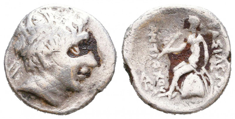 SELEUKID KINGS of SYRIA. In the name of Antiochos IV Epiphanes. 175-164 BC. AR D...