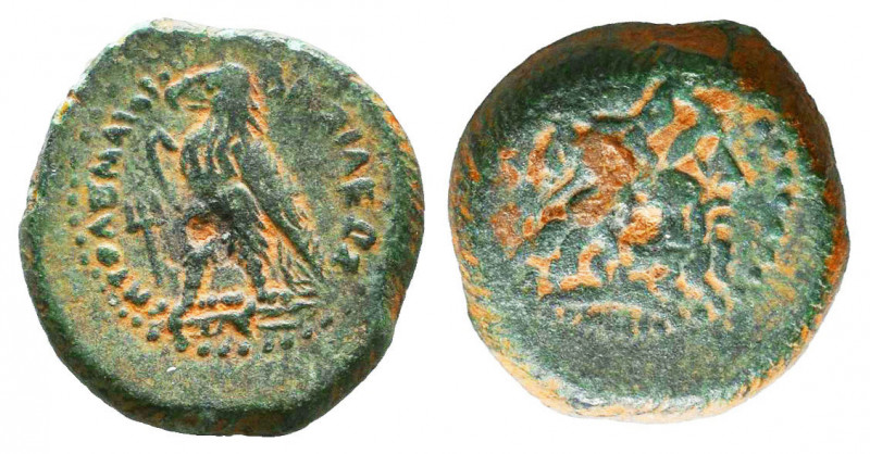 PTOLEMAIC KINGS of EGYPT. Ptolemy VI Philometor. Second reign, 163-145 BC. Æ

...