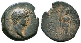 Cilicia, Epiphaneia. Trajan. A.D. 98-117. AE

Condition: Very Fine

Weight: 4,4 gr
Diameter: 22,1 mm