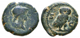 ANONYMOUS, 81-161 AD. Æ Quadrans

Condition: Very Fine

Weight: 2,6 gr
Diameter: 14 mm