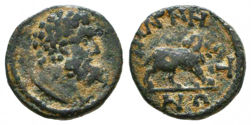 Pseudo-autonomous (Circa 2nd century). Ae.

Condition: Very Fine

Weight: 2,...