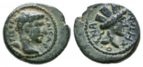 Tiberius. A.D. 14-37. Æ

Condition: Very Fine

Weight: 2,5 gr
Diameter: 14,7 mm