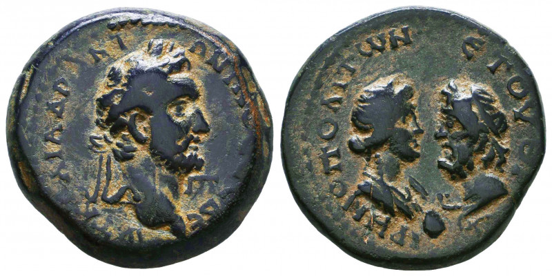 Cilicia. Eirenopolis-Neronias . Antoninus Pius AD 138-161.
ΑVΤ ΚΑΙ ΑΔΡ ΑΝΤΩΝΙΝΟ...