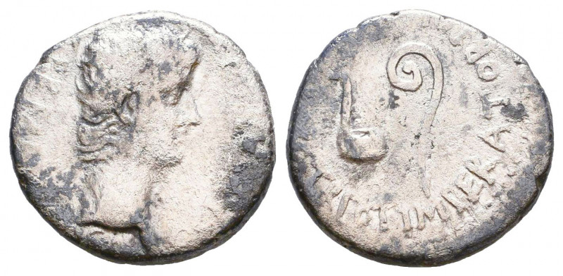 CAPPADOCIA, Caesarea. Gaius (Galigula). 37-41 AD. AR Drachm. Bare head right / I...