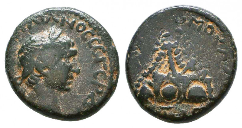 CAPPADOCIA. Caesarea. Trajan (98-117). Ae. 

Condition: Very Fine

Weight: 3 gr
...