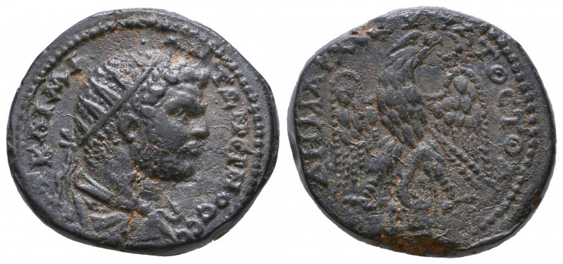 Seleucis and Pieria. Seleuceia Pieria. Caracalla AD 198-217. Struck AD 215-217
T...