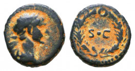 Trajan. A.D. 98-117. AE

Condition: Very Fine

Weight: 1,1 gr
Diameter: 10,9 mm
