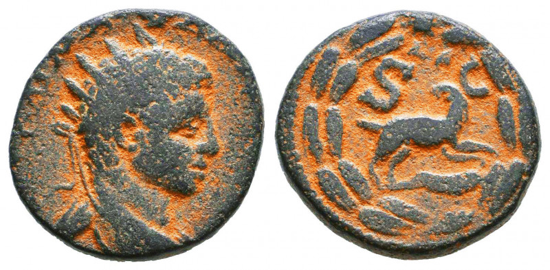 Syria, Seleucis and Pieria. Antiochia ad Orontem. Elagabalus. A.D. 218-222. Æ 

...