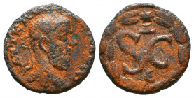 Macrinus (217-218). Seleucis and Pieria, Antioch. Æ 

Condition: Very Fine

Weight: 2,5 gr
Diameter: 17,8 mm
