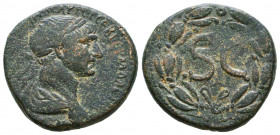 Trajan. A.D. 98-117. AE

Condition: Very Fine

Weight: 14,8 gr
Diameter: 26,4 mm
