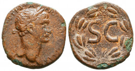 Trajan. A.D. 98-117. AE

Condition: Very Fine

Weight: 11,4 gr
Diameter: 26,6 mm