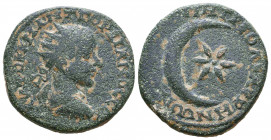 Mesopotamia, Carrhae. Gordian III. A.D. 238-244. AE

Condition: Very Fine

Weight: 16,6 gr
Diameter: 28,9 mm