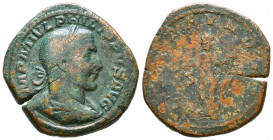 PHILIPPUS I ARABS, 244-249. Sestertius. AE 

Condition: Very Fine

Weight: 20,9 gr
Diameter: 32,2 mm